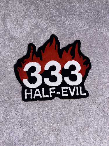 Half Evil Half Evil 333 Flame Rug