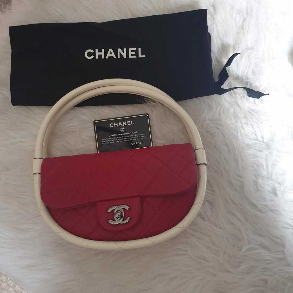 Chanel Hula Hoop leather handbag - image 2