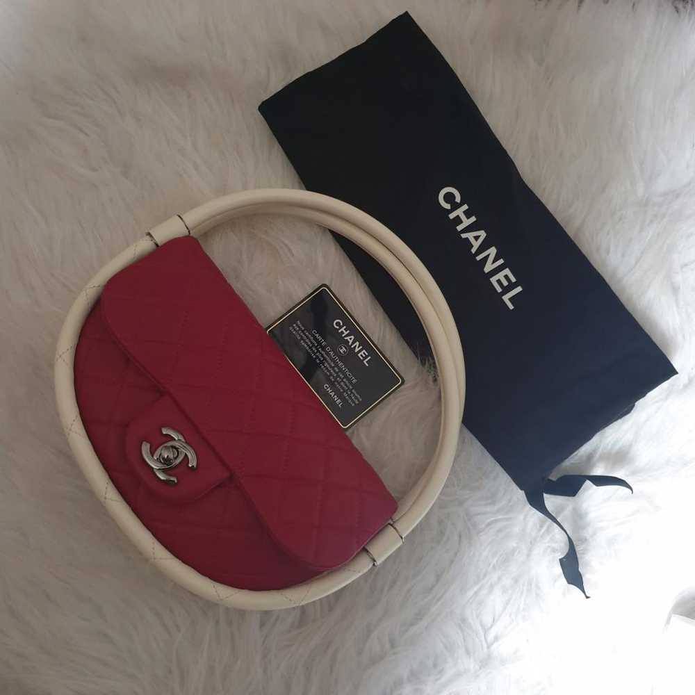 Chanel Hula Hoop leather handbag - image 3