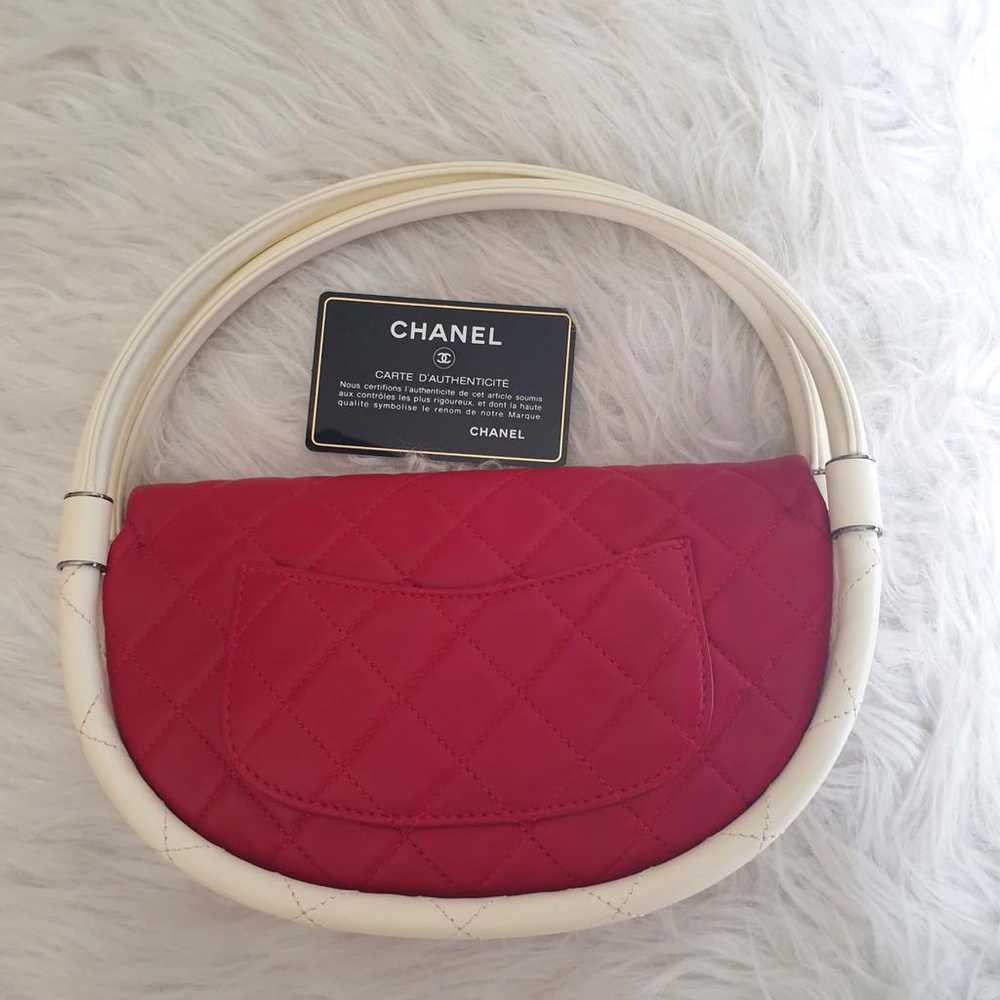 Chanel Hula Hoop leather handbag - image 4