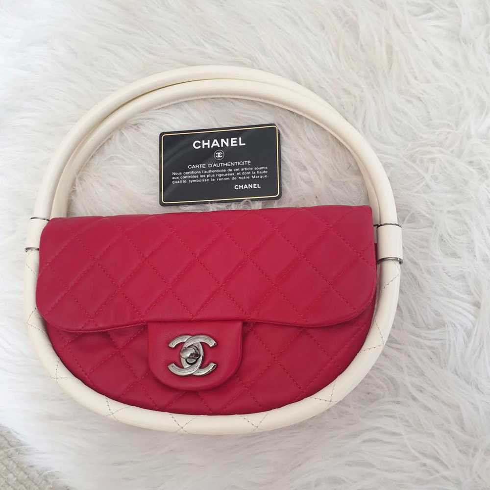 Chanel Hula Hoop leather handbag - image 5