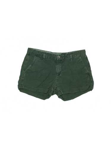 Adriano Goldschmied Women Green Khaki Shorts 28W