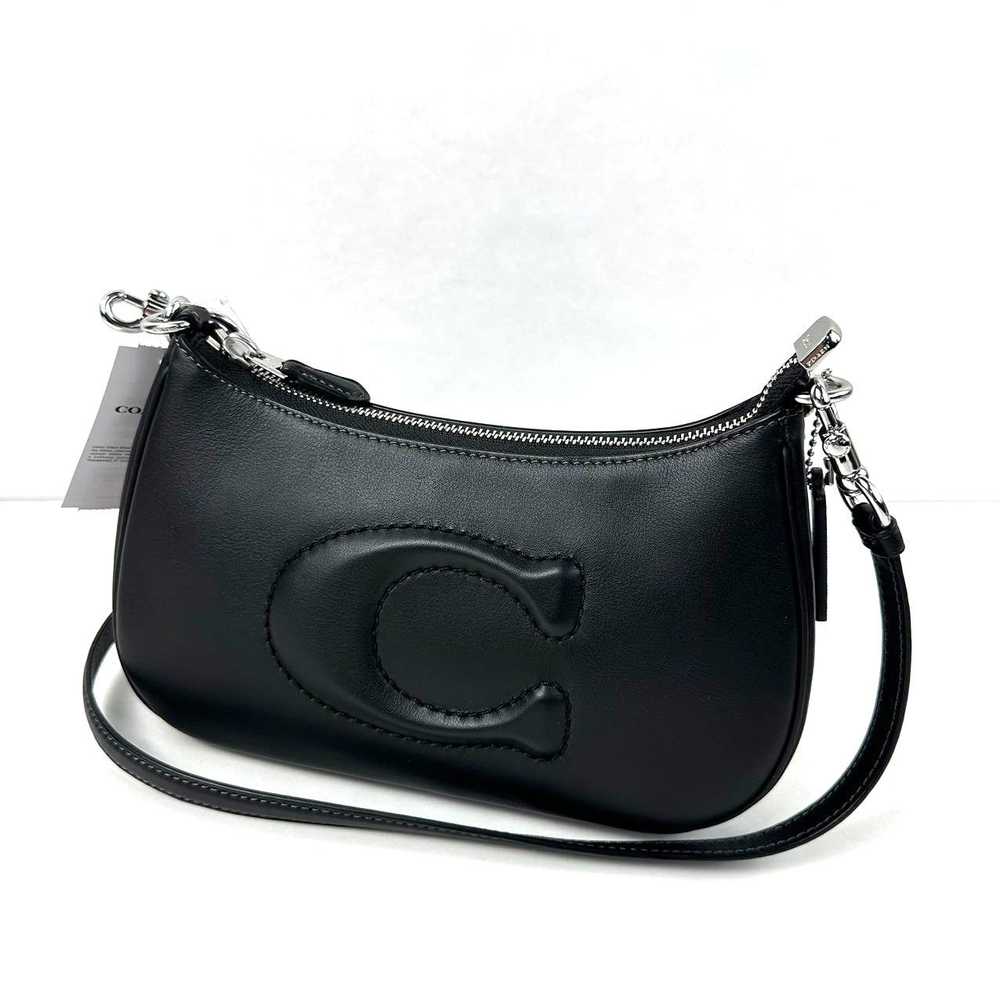 Coach Coach Teri Smooth Leather Shoulder Bag in S… - image 2