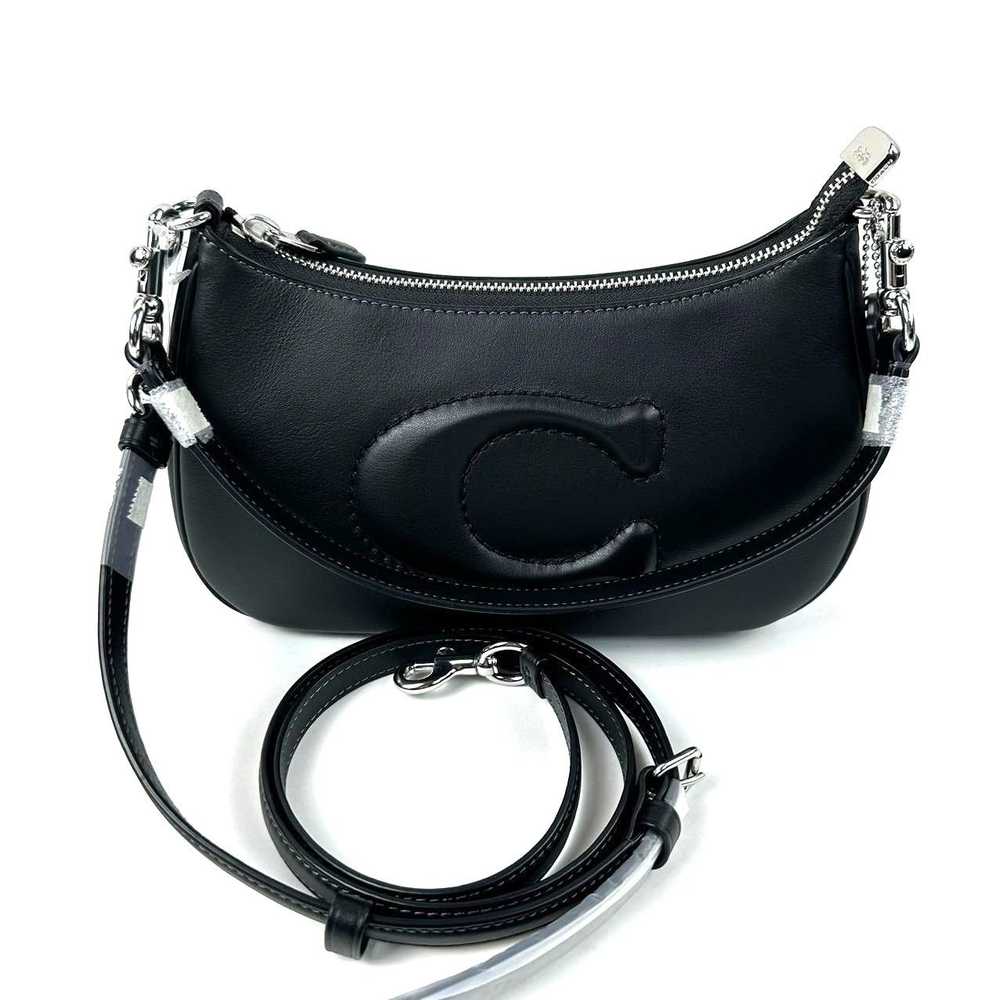 Coach Coach Teri Smooth Leather Shoulder Bag in S… - image 3