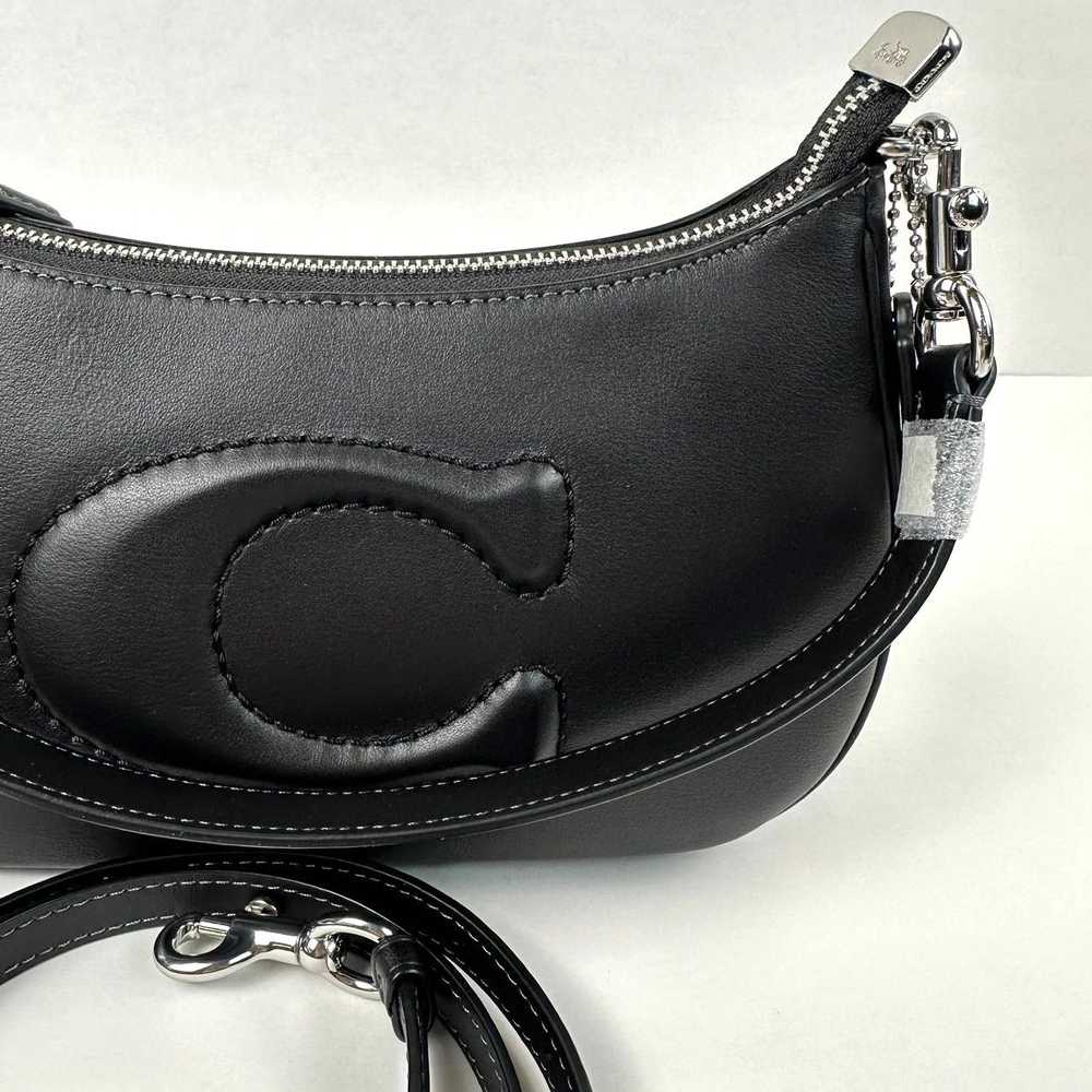 Coach Coach Teri Smooth Leather Shoulder Bag in S… - image 6