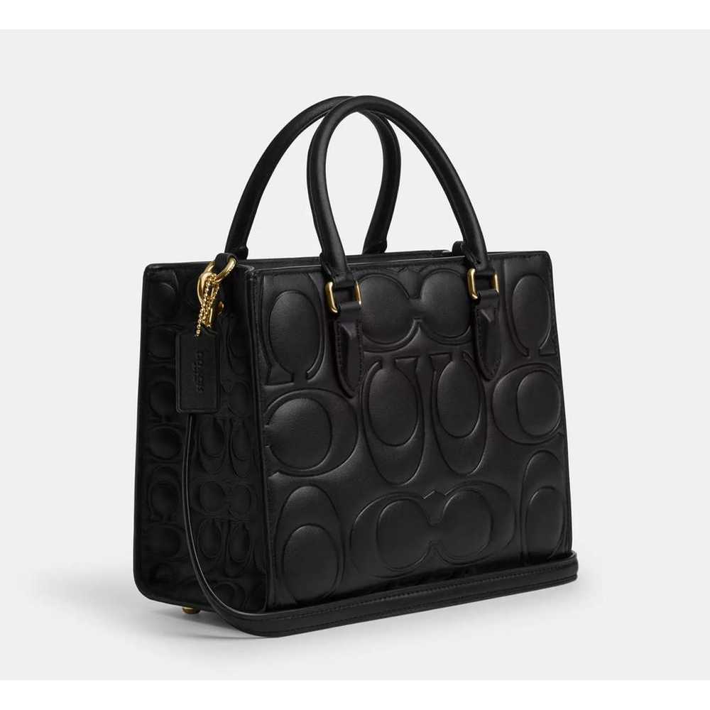 Coach Leather tote - image 2