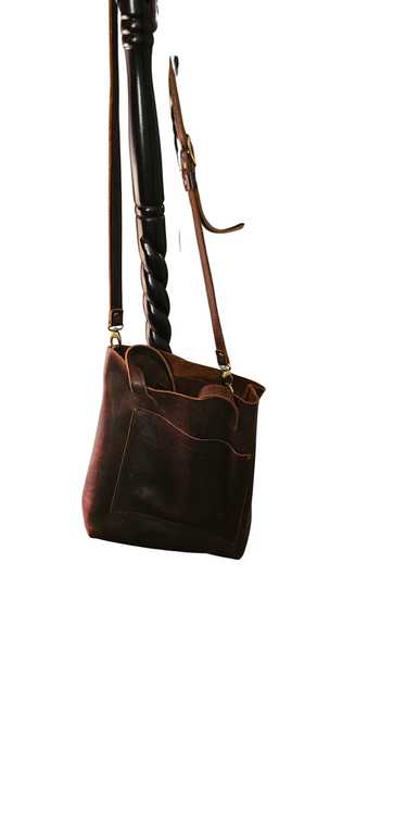 Portland Leather 'Almost Perfect' Crossbody Tote