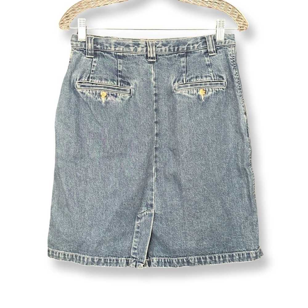 Eddie Bauer Eddie Bauer Vintage Y2K Denim Mini Sk… - image 2