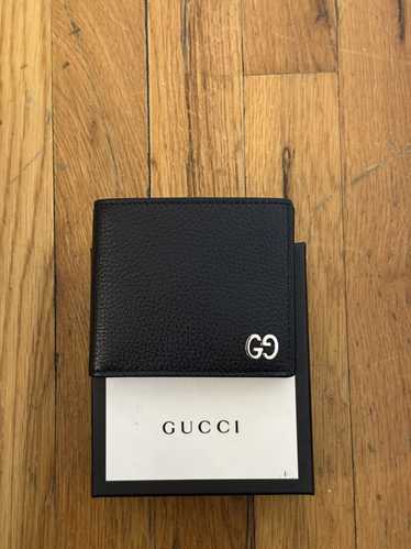 Gucci Gucci Black Leather Bi-Fold Wallet