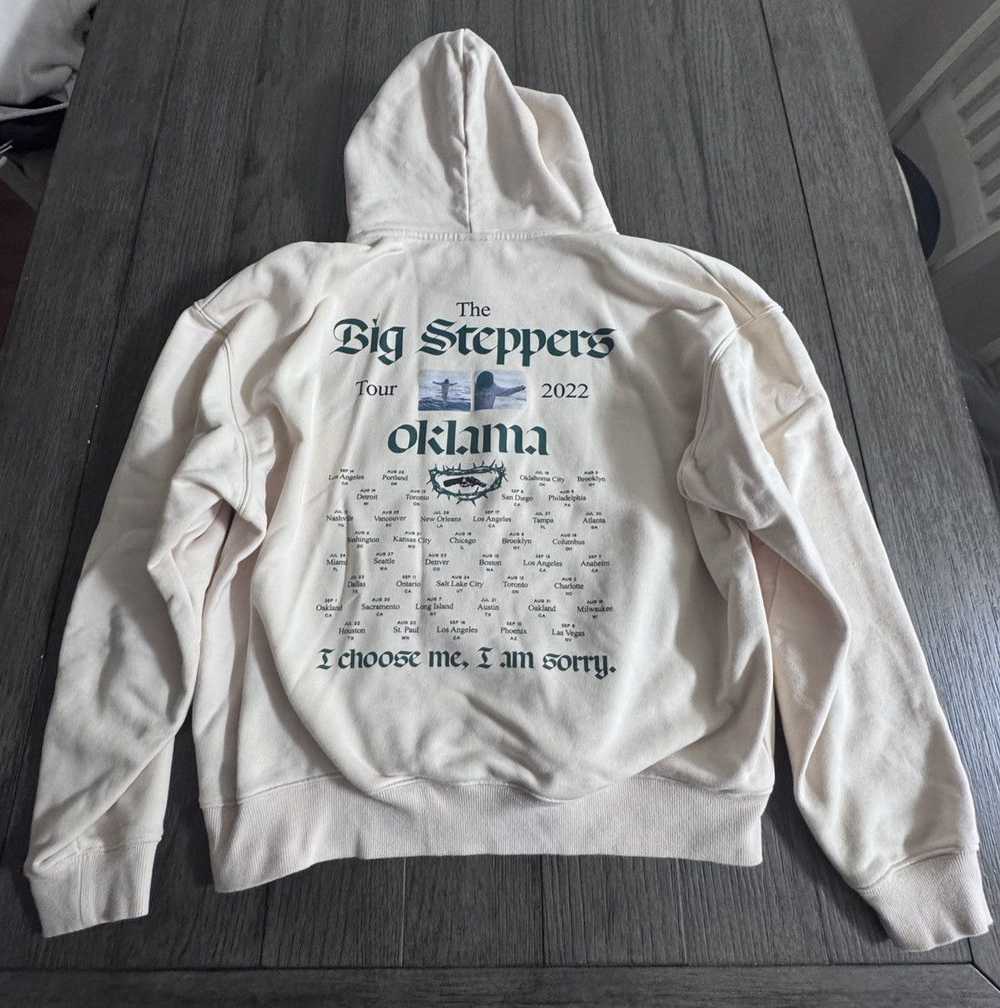 Kendrick Lamar The Big Stepper Tour Beige Hoodie - image 5