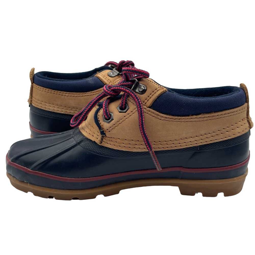 Lands End Lands End Rubber Duck Boots Lace Up Gre… - image 5