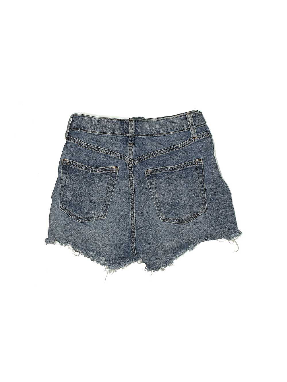 Wild Fable Women Blue Denim Shorts 0 - image 2