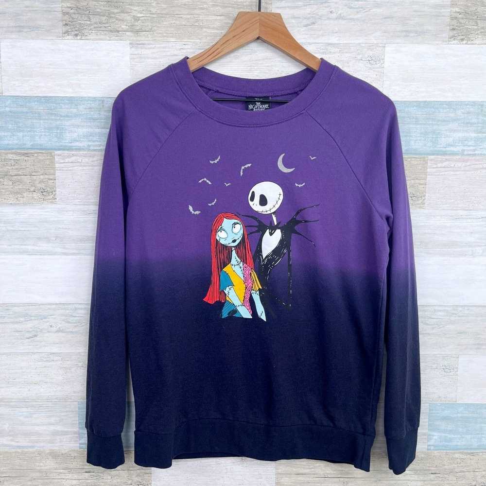 Disney Nightmare Before Christmas Sweatshirt Paja… - image 1