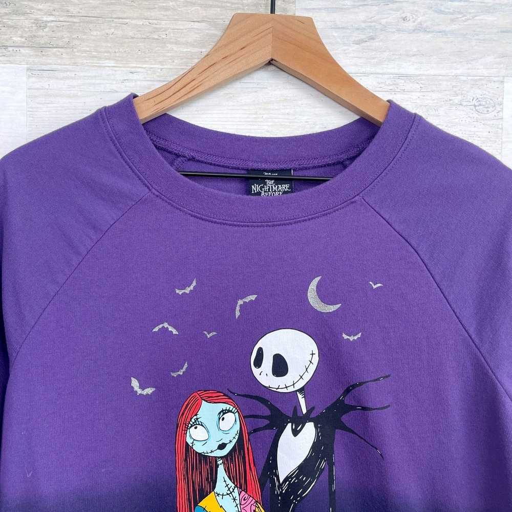 Disney Nightmare Before Christmas Sweatshirt Paja… - image 2