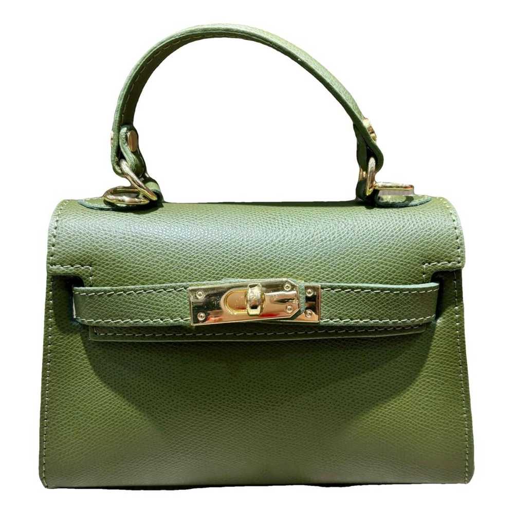 Non Signé / Unsigned Leather handbag - image 1