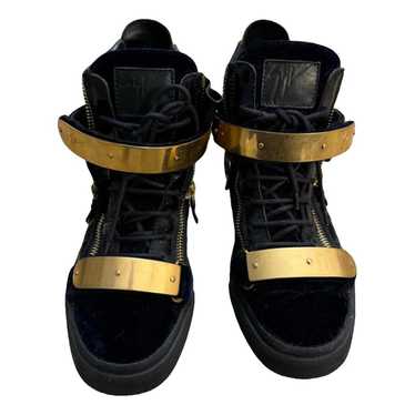 Giuseppe Zanotti Coby leather low trainers - image 1