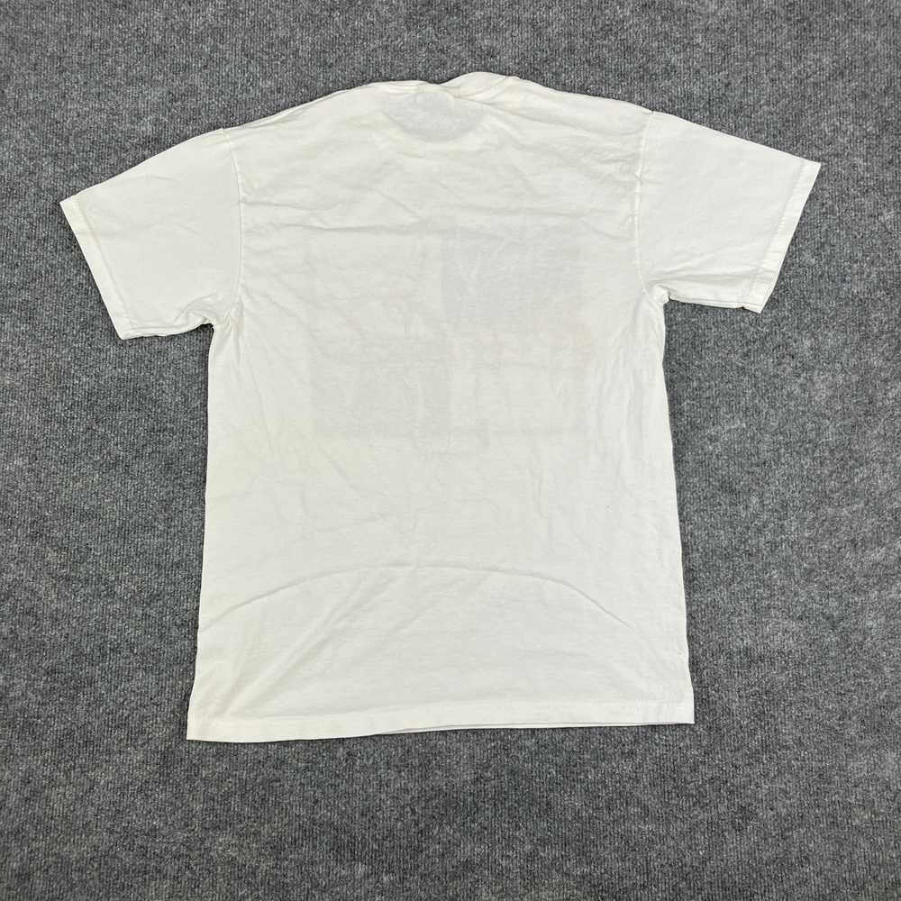 Hanes T-Shirt Mens M White Coca-Cola Graphic Logo… - image 6