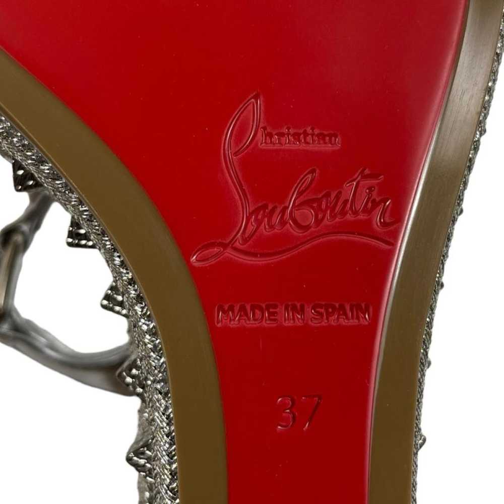 Christian Louboutin Leather sandal - image 8