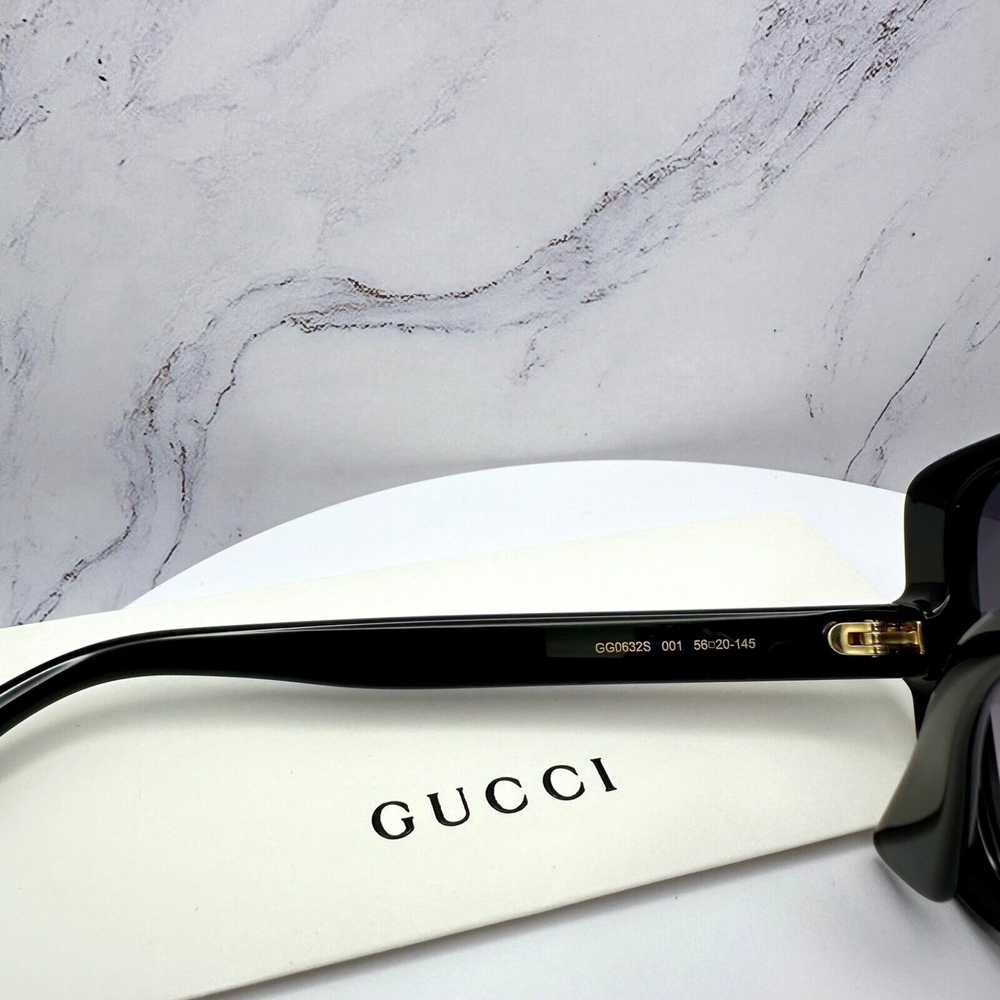 Gucci New Gucci Sunglasses Black Square - image 8