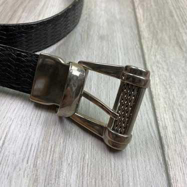 Nanni italy belt black - Gem