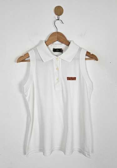 Fendi Vintage Fendi Tank top sleeveless polo shirt