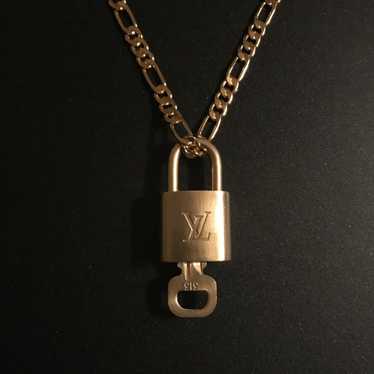 Louis Vuitton Louis Vuitton Lock, Key, & Gold Nec… - image 1