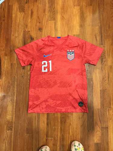 Nike × Soccer Jersey × Streetwear Red USA Soccer J