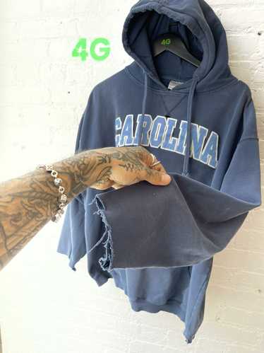 American College × Vintage Vintage THRASHED HOODIE