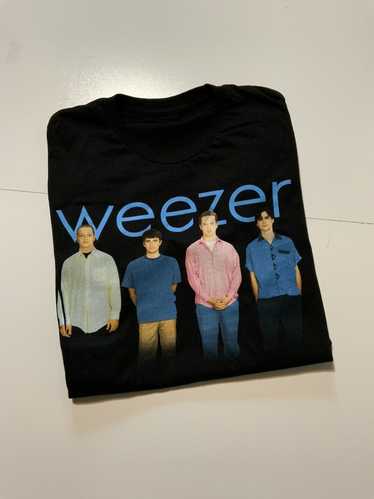 Band Tees × Rock Band × Rock Tees Weezer Blue Albu