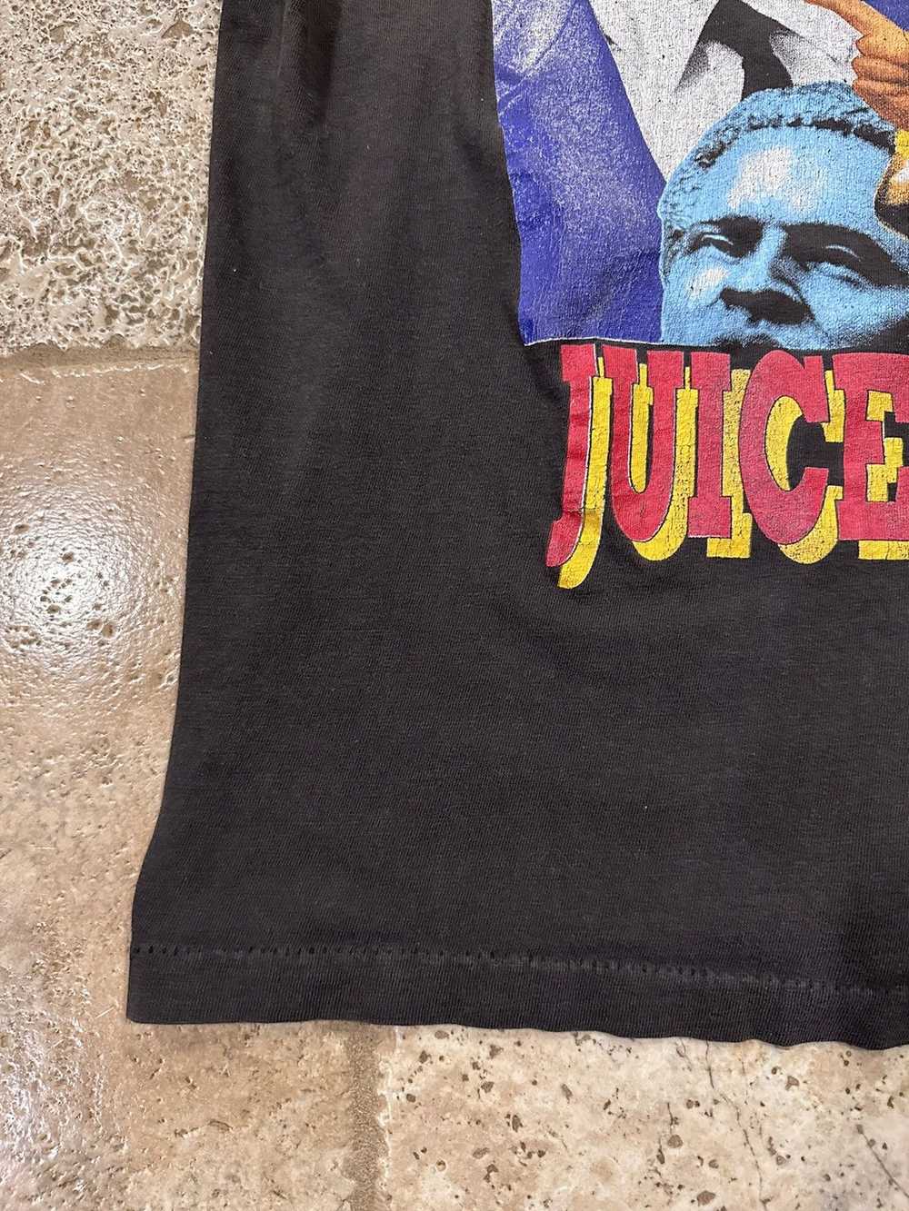 Rap Tees × Vintage Vintage OJ Simpson Black Faded… - image 11