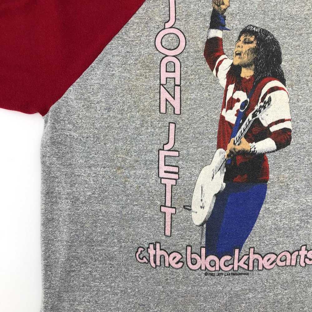 Band Tees × Vintage Joan Jett 1982 I Love Rock n … - image 6