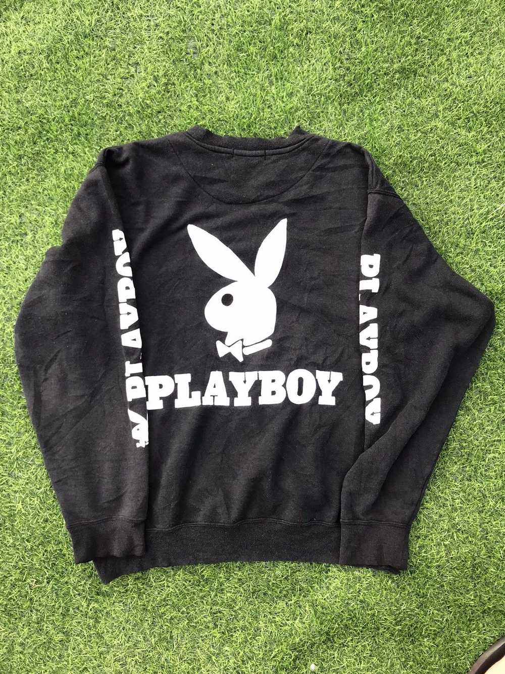 Playboy × Streetwear × Vintage Playboy Big Logo S… - image 1