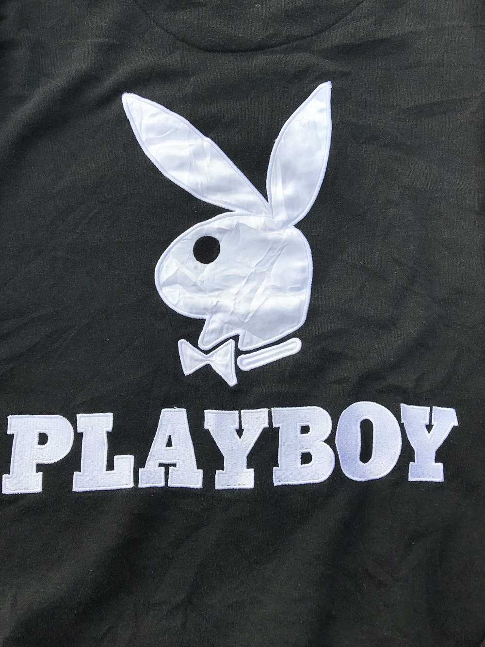 Playboy × Streetwear × Vintage Playboy Big Logo S… - image 3