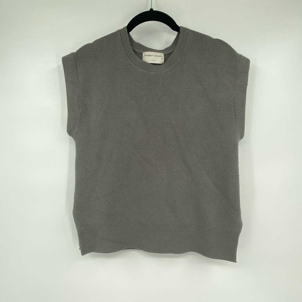 MODERN CITIZEN WOMEN'S GRAY SLEEVELESS PULLOVER K… - image 4