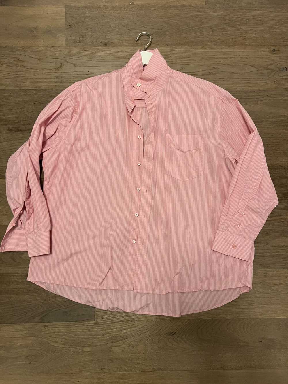 Ader Error Ader Error Shirt in Pink/White - image 2