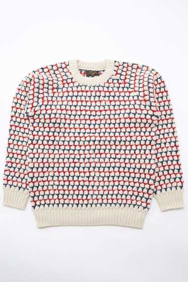 Beams Plus Beams Plus Sweater Crew Popcorn Pattern