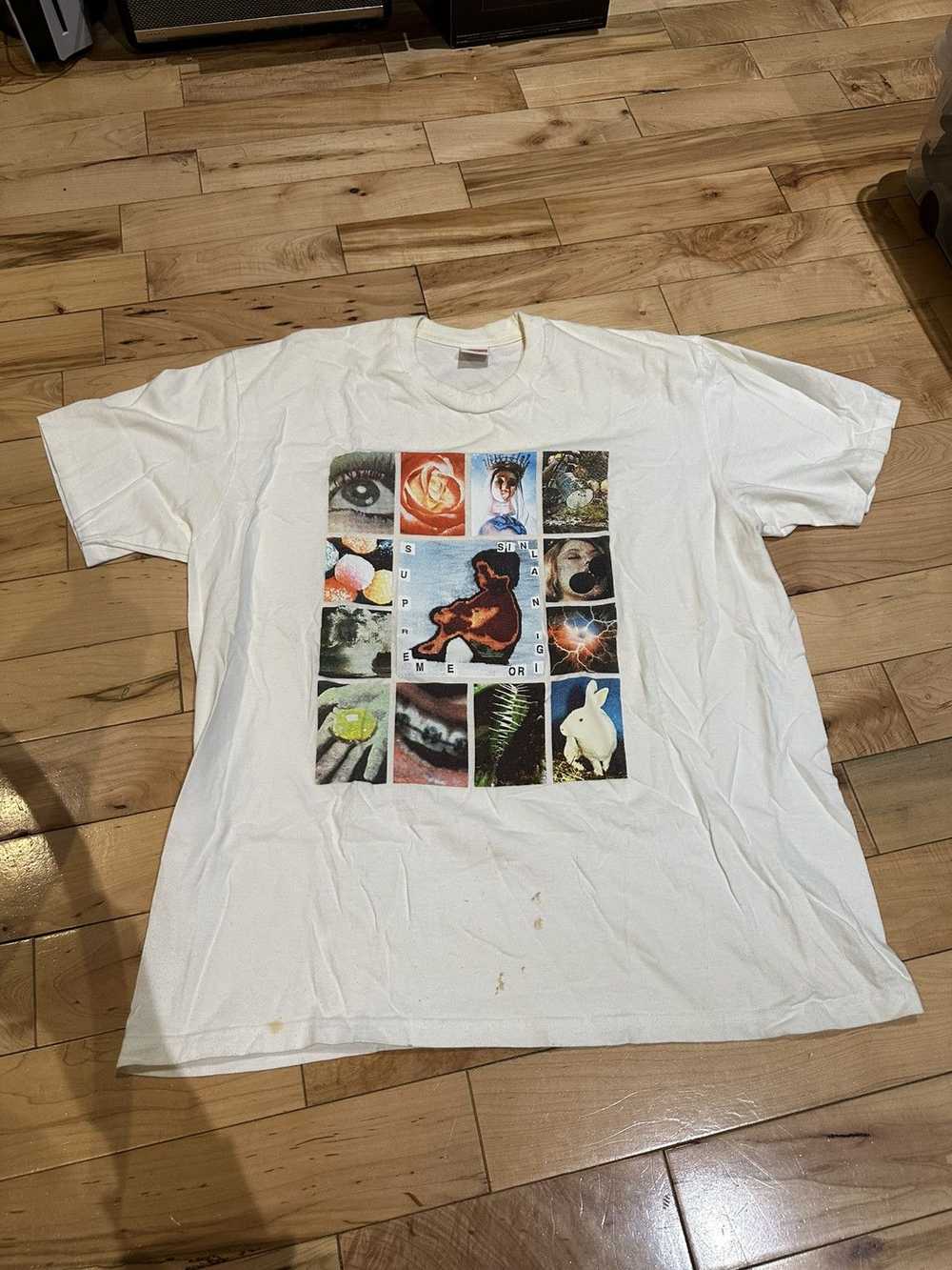 Supreme SS19 Original Sin Tee White - image 1