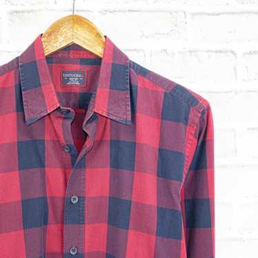 UNTUCKit UNTUCKit Slim fit Button up Shirt Red Blu