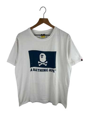 Bape Bape Crossbones Logo Print T-Shirt