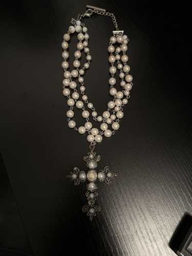 Japanese Brand Ohtnyc Faux Pearl Necklace