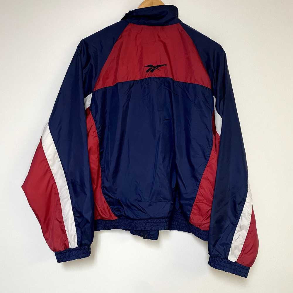 Vintage Vintage Reebok Jacket 90s Windbreaker Red… - image 2