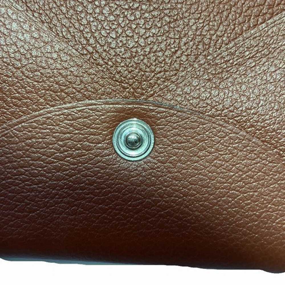 Hermes Hermes Calvi Brown Leather B Stamp Small I… - image 8