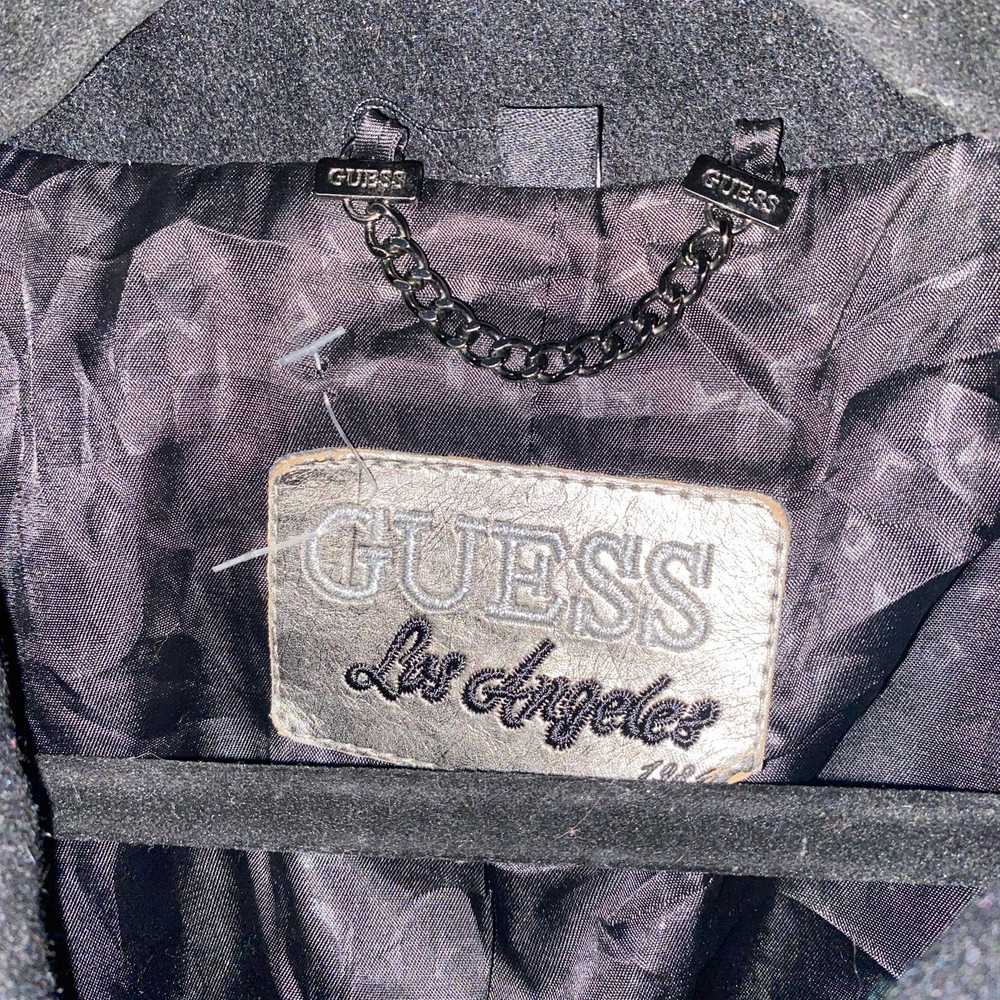 Guess Guess Los Angeles Black Wool Double Breaste… - image 4