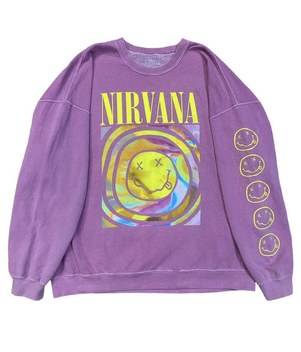 Band Tees × Nirvana × Streetwear Rare Color ❗️ Ni… - image 1