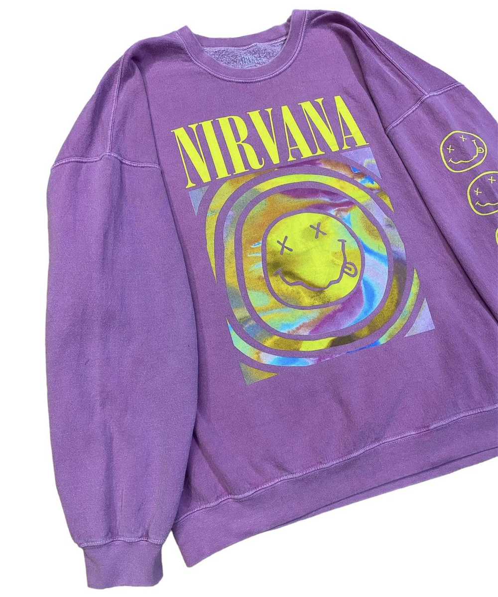 Band Tees × Nirvana × Streetwear Rare Color ❗️ Ni… - image 3