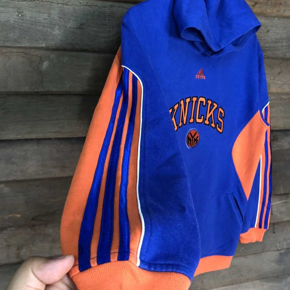 Adidas × NBA Adidas Knicks NBA Blue Oren Hoodies … - image 6