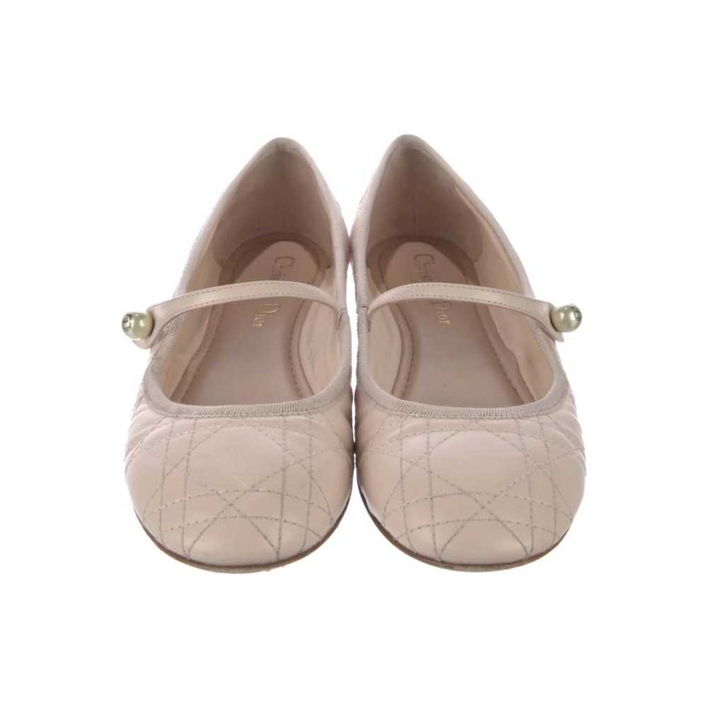 Dior Leather ballet flats - image 4