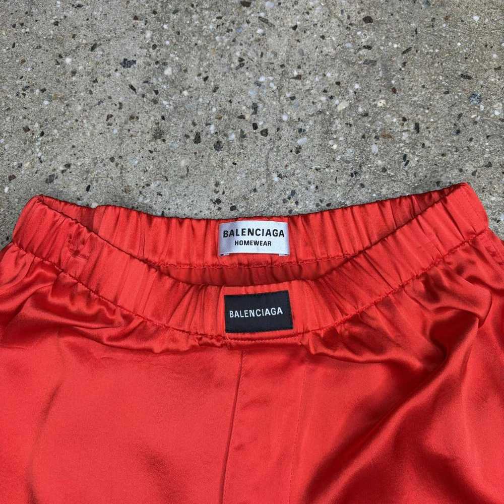 Balenciaga Silk shorts - image 3