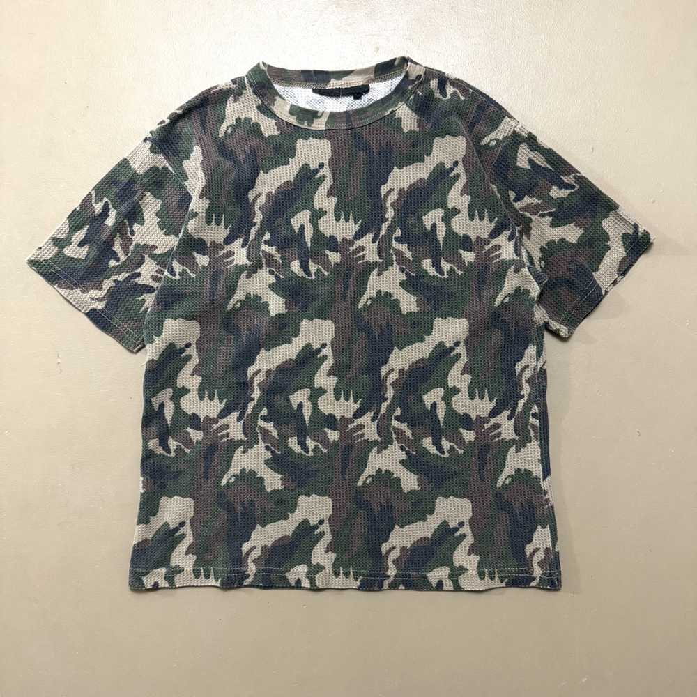 Camo × Streetwear × Vintage VTG Camo Woodland Waf… - image 1