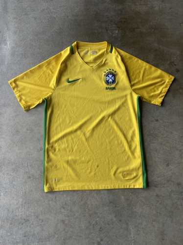 Nike × Soccer Jersey × Vintage 2000s Nike Brazil S